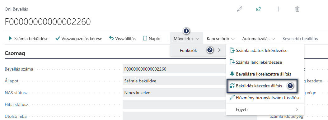 ONI Bevallás