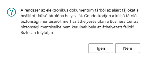 Külső tárolás engedélyezése